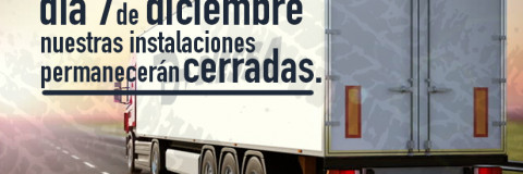 7 de diciembre cerrado