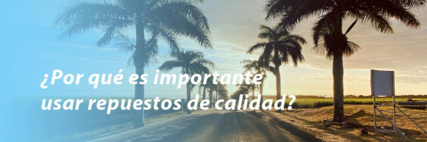 ¿Por qué es importante usar repuestos de calidad?
