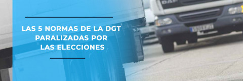 Las 5 normas de la DGT paralizadas por las elecciones