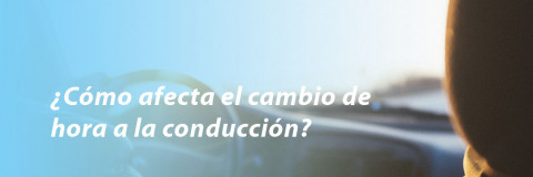 ¿Cómo afecta el cambio de hora a la conducción?