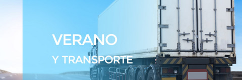 Estrategias de un transportista para combatir el calor  
