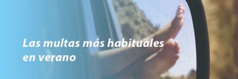 Las multas más habituales en verano