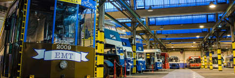 Museo EMT, un recorrido histórico del autobús urbano