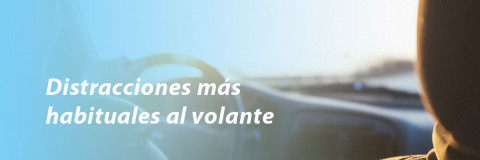 Distracciones más habituales al volante