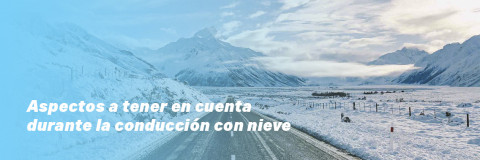 Aspectos a tener en cuenta durante la conducción con nieve