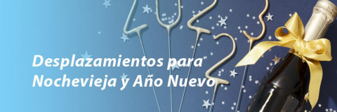 Desplazamientos para Nochevieja y Año Nuevo