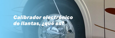 ¿Qué es el calibrador electrónico de llantas?