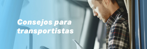 Consejos para transportistas