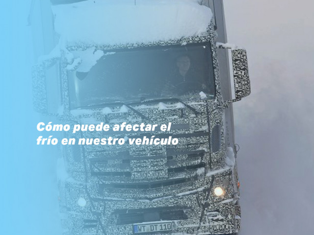 ¿Cómo puede afectar el frío en nuestro vehículo?