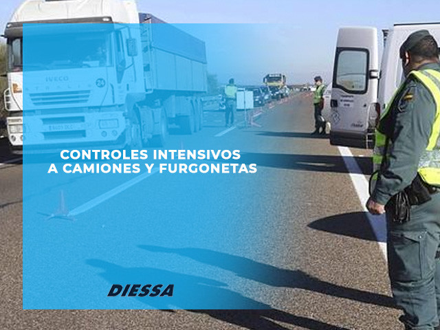 Campaña de control Intensivo a camiones, autobuses y furgonetas